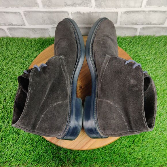 To Boot New York Adam Derrick Mens 10.5 Gray Suede Derby Chukka Boot Lace Up main image 6
